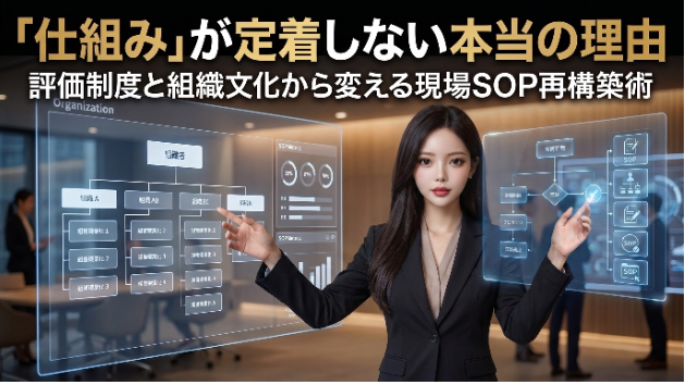 【残業ゼロへ】AIマニュアルを作っても現場が動かない「本当の理由」とは？