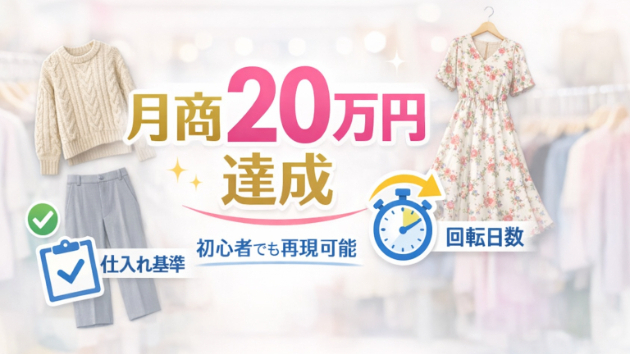 【5年・1,000点以上の実績者が断言】 仕入れで失敗する人は、 たった1つのことを知らない