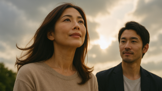曇り空の合間に感じた“恋の光”の存在