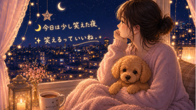 🌙今日は少し笑えた夜