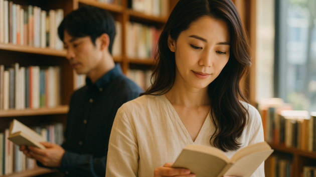 春の古本屋で出会った恋愛本が導く新しい出会い