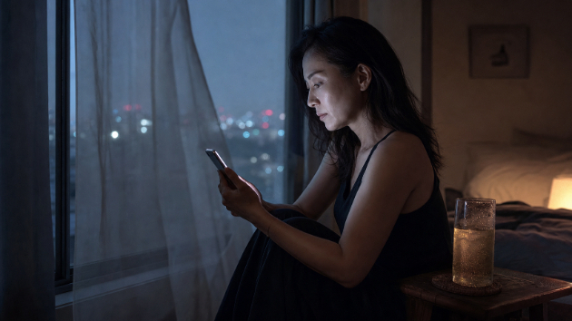 熱帯夜、既読のまま揺れる彼の本音