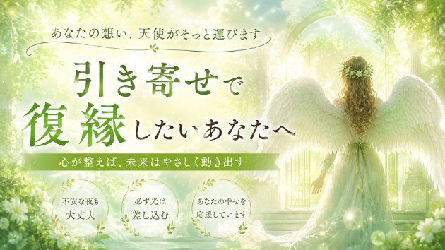 引き寄せで復縁したい人が知っておきたい大切なこと