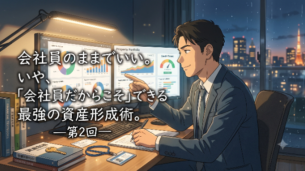 会社員のままでいい。いや、「会社員だからこそ」できる最強の資産形成術。—第2回—