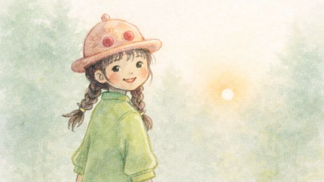 晴天の日の喜び