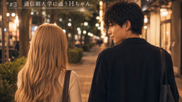 ＃３　通信制大学に通うHちゃん