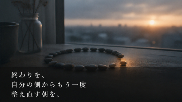 「ちゃんと終わったのに、なんか違う」と感じる時に