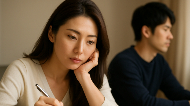 ペン先が止まった手帳に浮かぶ“恋のワード”