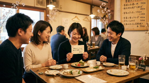【飲食店経営】歓送迎会シーズン、大きな宴会よりも「たった1枚のカード」がリピーターを作る理由