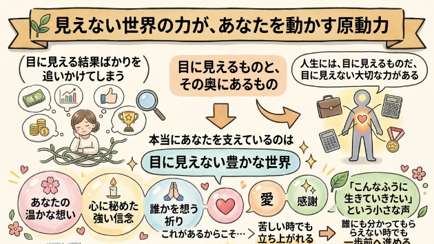 見えない世界の力が、あなたを動かす原動力🌿