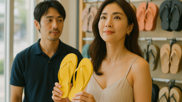 ビーチサンダルを買った日、“恋の準備”が整う