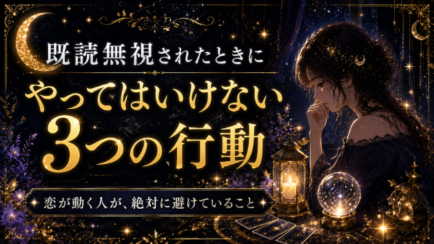 既読無視されたときにやってはいけない3つの行動