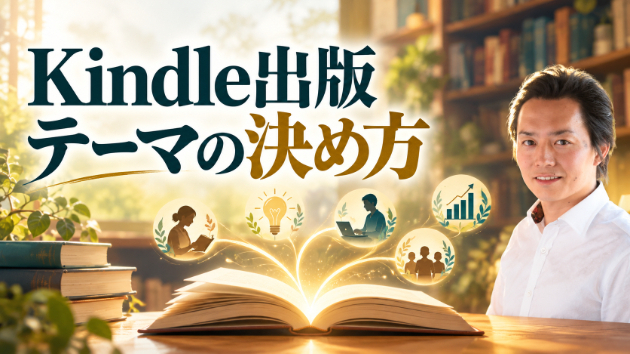 Kindle出版のテーマはどう決める？商品・サービスにつなげる3つの視点