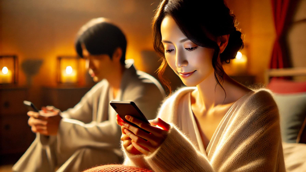 彼が思わずときめく新年のメッセージの送り方