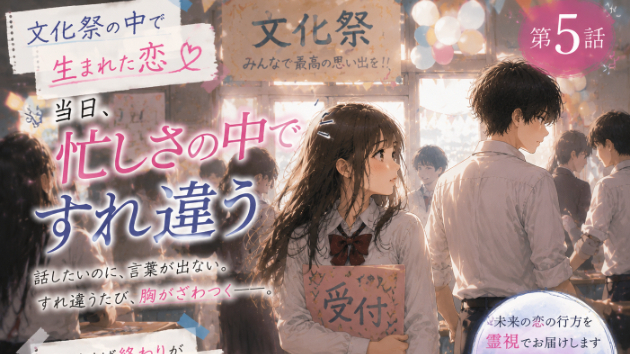 第5話「当日、忙しさの中ですれ違う」
