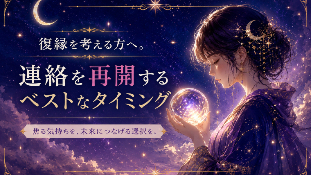 復縁を考える方へ。連絡を再開するベストなタイミング