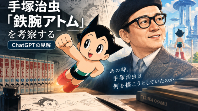 マンガ版　手塚治虫「鉄腕アトム」を考察する⑧　ChatGPTの見解