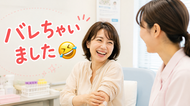 職業、バレちゃいました🤣