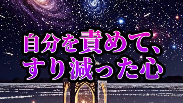 後悔ばかりの過去を手放したいあなたへ🌙心がスッと軽くなるタロットの伝言✨