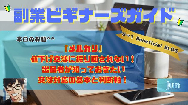 『メルカリ』値下げ交渉に振り回されない！出品者が知っておきたい交渉対応の基本と判断軸！