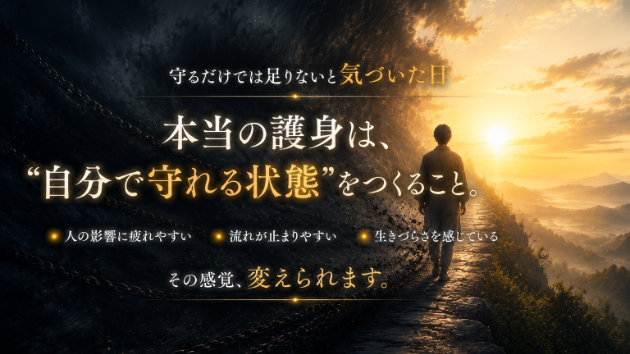 影響から解放され、自分を取り戻した瞬間