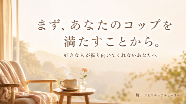 好きな人が、なかなか振り向いてくれないあなたへ