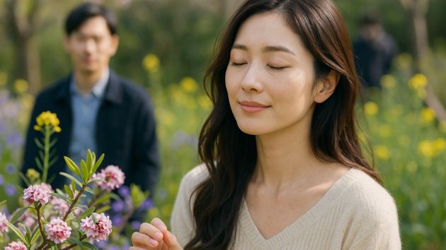 春の花の香りに込められた「愛の波動」