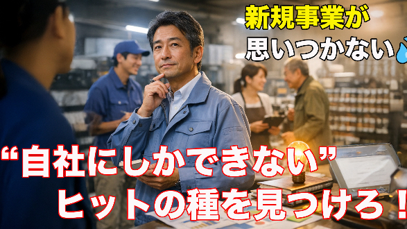 今すぐ始めるべき！中小企業が勝てる新規事業アイデアの見つけ方