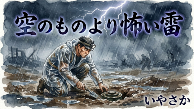 空のものより怖い雷
