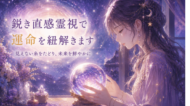 潜在意識と直感を紐解く、あなたのための霊視鑑定