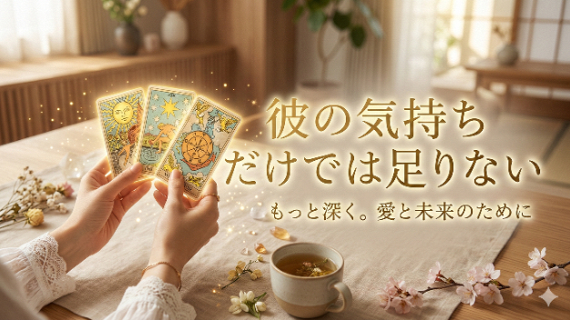 なぜ「彼の気持ちだけ」では足りないのか