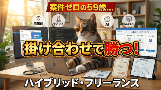 失業手当が終わる。それでも前に進む、ハイブリッドフリーランスという選択