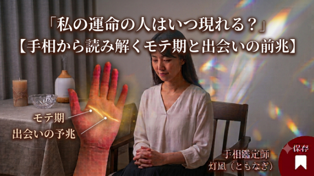 「私の運命の人はいつ現れる？」手相から読み解くモテ期と出会いの前兆