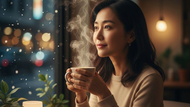 コーヒーの湯気がほどく心の棘