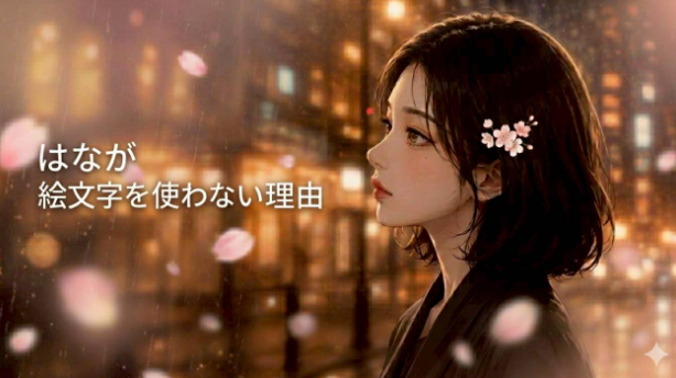 『はなが絵文字を使わない理由』