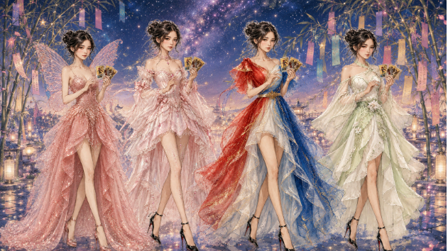／ 七夕の幻想的なタロット姫 ／