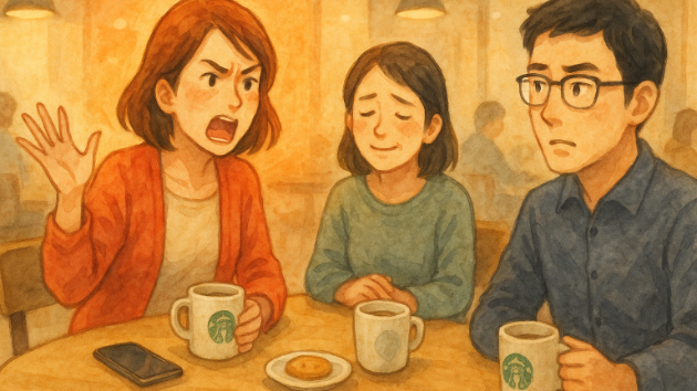 スタバの人！私に電話ちょうだい！