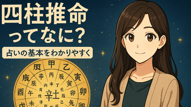 「四柱推命ってなに？ 〜占いの基本をわかりやすく〜」