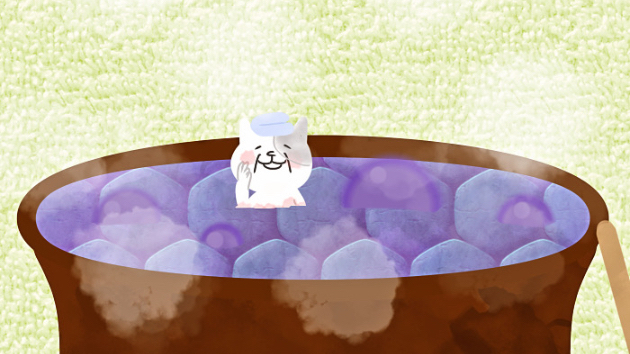ふーイイ湯加減♩