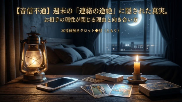 【音信不通】週末の「連絡の途絶」に隠された真実。お相手の理性が閉じる理由と向き合い方