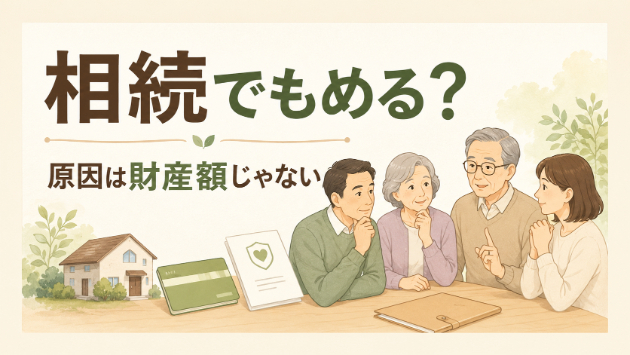 相続でもめる原因は財産の多さではない｜親が元気なうちに確認したいこと