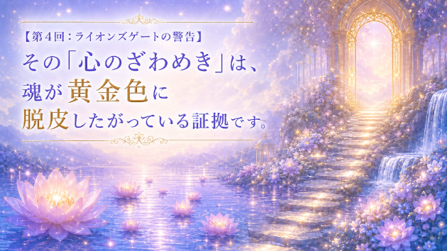 【第４回：ライオンズゲートの警告】