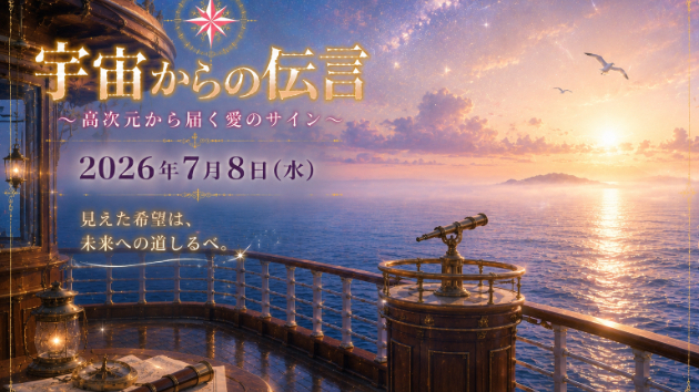 7月8日(水)宇宙からのメッセージ