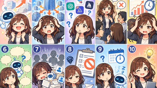 AI導入あるある：④ 現場に説明せず進めてしまう