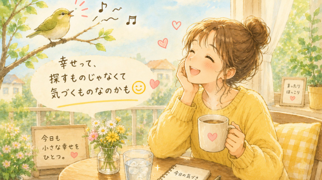 🌷幸せって、探すものじゃなくて気づくものなのかも😊