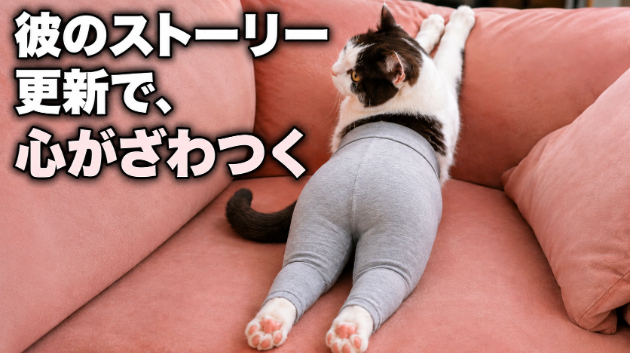 霊視鑑定・彼のストーリー更新で、心がざわつく　💓