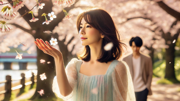 桜の木の下で誓う「恋愛成就の方法」