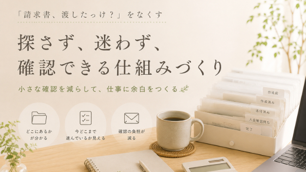 「請求書渡した？」がなくなった