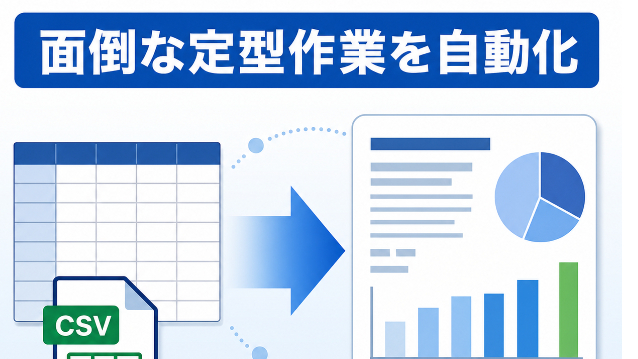 毎月のCSV集計を「再実行できる道具」にする方法