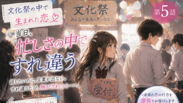 第5話「当日、忙しさの中ですれ違う」